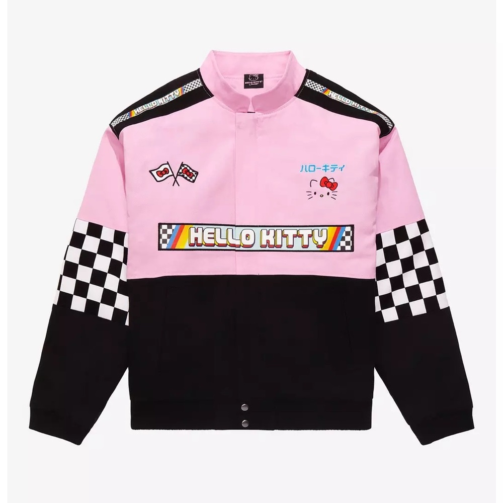 Box lunch Hello Kitty Racing Jacket - Picture 2 of 6